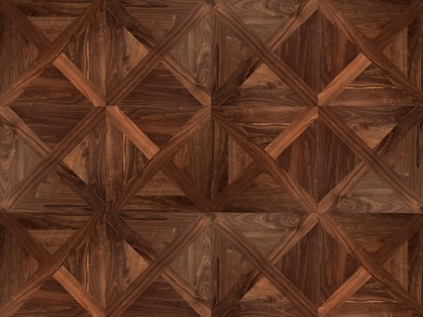 Oak Walnut Art Tiles